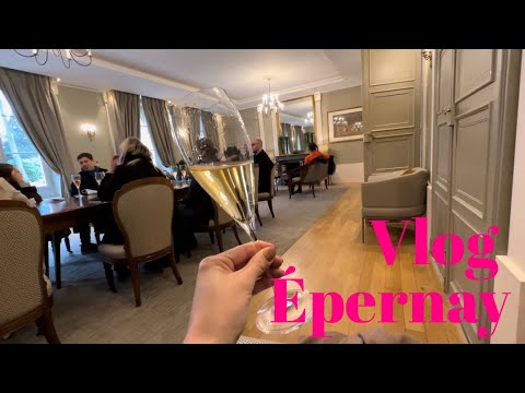 Epernay[Moet Chandon curve tour 🇫🇷]  Champagne Street / Champagne maison tour  / France sightseeing