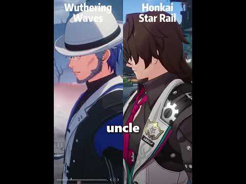 Wuthering Waves Honkai: Star Rail modeling comparison  #duetnightabyss #wutheringwaves #wuwaedit