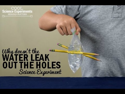 When You Poke Holes in the Bag, Why Water Doesn't Leak?