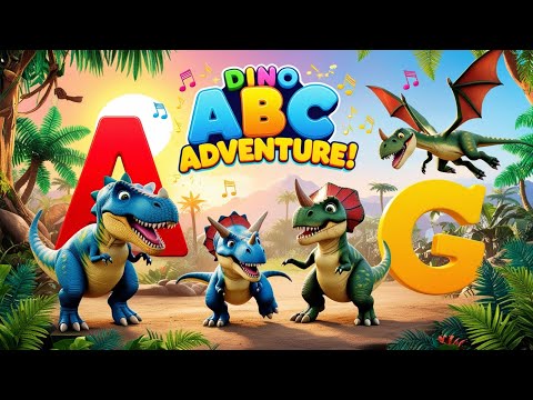 Dino ABC Song – Learn the Alphabet with Dinosaurs! Fun Kids Rhyme