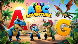 Dino ABC Song – Learn the Alphabet with Dinosaurs! Fun Kids Rhyme