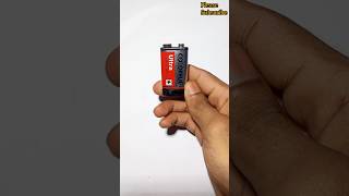 how to Making a mini dc motor fan with 9v battery . #shorts