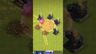 Momma Peeka vs Fire Spiter 🔥 #clashofclans #coc #gaming #cocbattle