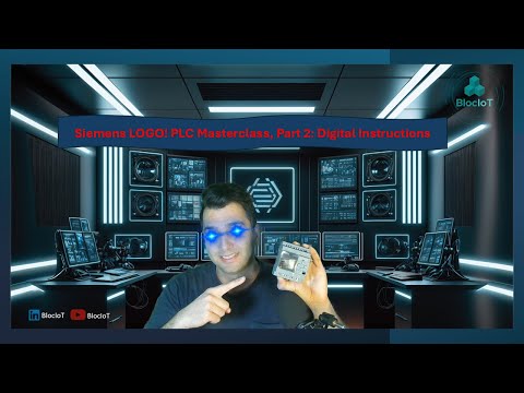 47 -Siemens LOGO Masterclass. Part 2: Programming Digital Operations, Counters, Shift Registers, etc