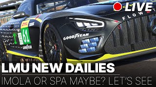 The new dailies are here! Spa? Imola? RC Car Build Stream tomorrow? | LMU Live | !qr