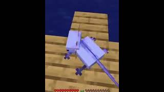 ウーパールーパーのゲッダン【Minecraft】#shorts
