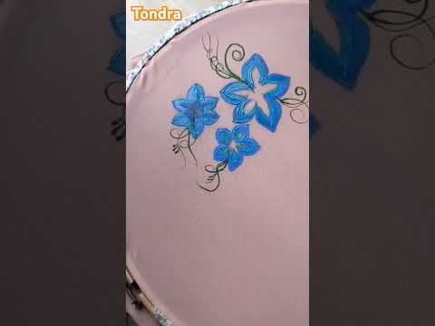 hijab painting 💙🤍 #tondraartcraft #smallcanvasbigdreams #UniqueStyle
