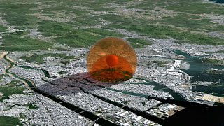 The ATOMIC Bombing of Hiroshima - Detailed 3D Model Breakdown!