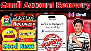 How to recovery gmail account 2024 || Lost gmail account recovery