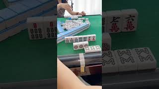 这牌～漂亮#打麻将#热门#这是高手