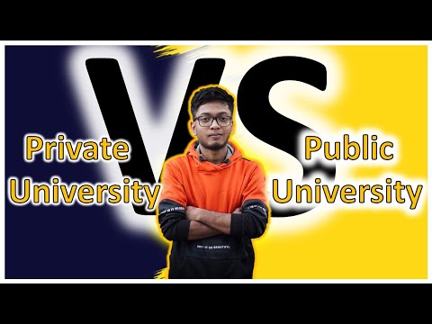 Public Vs Private University in Bangladesh