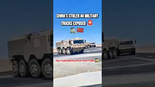 EXPOSED: China's PLA Steals Military Truck Tech from the West! 🚨 Full Details! #shorts #china