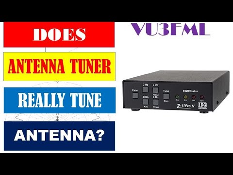 Does the Antenna tuner really "tune" the antenna?