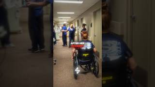She Surprised Her Nurse By Standing Up…😳👏