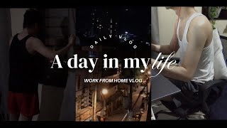 Work from home vlog: Night shift routine 7pm- 4am | tips to survive working at night