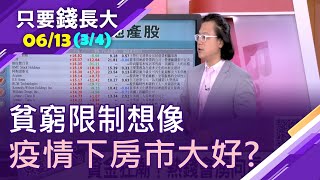 【疫情之下房市大好?國際不動產趨勢比一比!房市與股市關連度觀察 股市大跌是最佳出手機會!】20200613(第3/4段)只要錢長大*鄭明娟(謝晨彥)