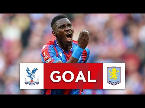 GOAL! | IsmaÏla Sarr | Crystal Palace 2-0 Aston Villa | Semi-Final | Emirates FA Cup 2024-25