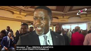Roger BIMWALA MAMPUYA A LA COUR CONSTITUTIONNELLE