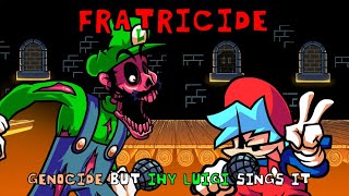 Fratricide | Genocide but IHY Luigi sings it | FNF: Vs Tabi Revival cover