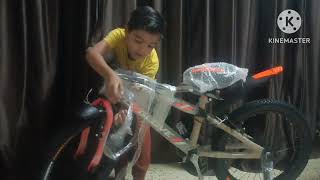 unboxing new bycycle