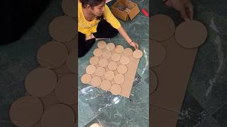 Waste cardboard reusing idea 💫 #shorts #youtubeshorts #viral #diy #crafts #trending #youtubeshorts