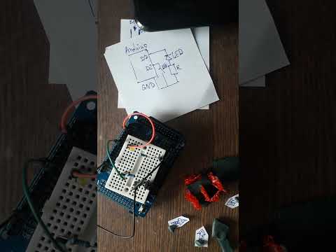 Лабиринт - установка ловушки #maze #hook #arduino #arduinoproject #craft  #diy #sketch @IndieNekoEdu