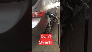 Why you shouldn't Overfill Gas Tank? #car #automobile #fuel
