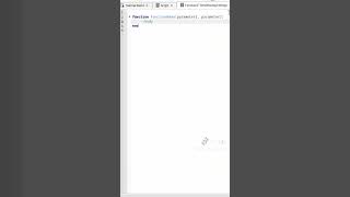 Episode 4 Functions in Roblox Lua #roblox #gamedev #robloxfyp #robloxstudio #game #scripting