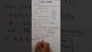 #realnumbers #10thclassmaths #prime factors #spmathsolutions