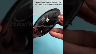 Custom Tesla Floating Caps REVOLUTIONIZE  Tesla's 21" Uberturbine Wheel