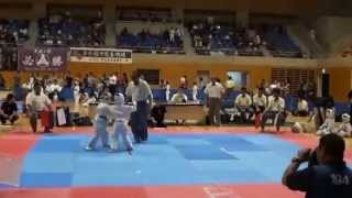 RUI 3戦目　小学2年生　空手　組手