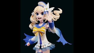 [3D Fan Art] Barbara Summertime Sparkle skin from Genshin Impact
