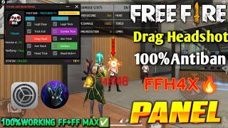 OB50 Update FFH4X VIP PANEL🔥100%Antiban Hack ✅ Rank Working Headshot Safe Panel | Injector Hack