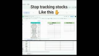 "Use FILTER to quickly identify available stock in Excel! 📊 #shorts #trending #viralshorts #excelfun