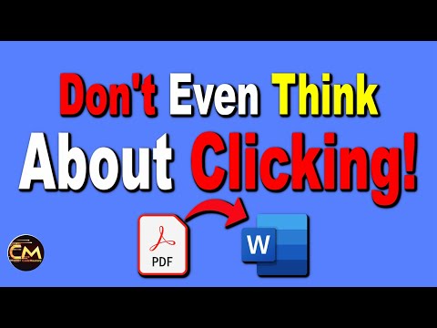 The Best FREE PDF to Word Converter (TESTED)