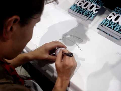 Travis Charest has balls SD comic con 2009