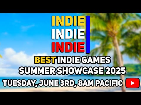 ☀️ Applications OPEN for the Best Indie Games Summer Showcase 2025☀️ #indie3