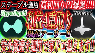 【超絶低リスク！】5000万円以上のエアドロ狙い！ハイリキ関連ステーブル運用で4重取り戦略！【仮想通貨】【副業】