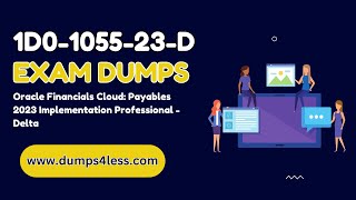 Cost-free 1D0-1055-23-D Dumps PDF to Turn into Trained in Oracle