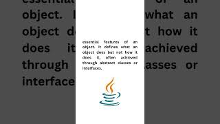 What is the difference between Abstraction and Encapsulation | Java Programming Language