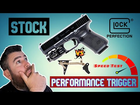 Glock Performance Trigger vs Stock Trigger: Part 2 - Speed Showdown