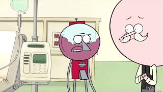 (FANMADE) The Glitchygüm Channel anti piracy screen / Regular show: Eggcellent