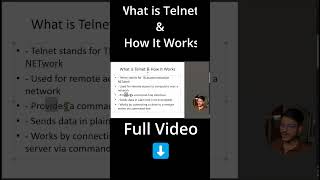 How Does Telnet Work? (Quick Guide! 2025) 🖥️ #shorts