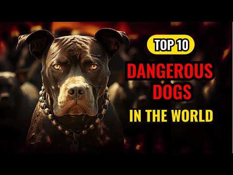 Top 10 Most Dangerous Dog Breeds in the World 🐕⚠️ | Must-Know Facts