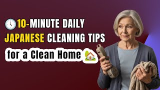 10-Minute Daily Japanese Cleaning Tips for a Clean Home