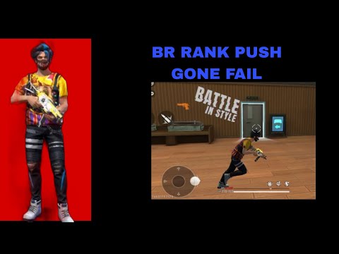 BR Rank Push Gone Fail #freefiregameplay
