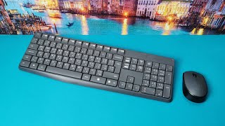Logitech MK235 Wireless Keyboard and Mouse - Unboxing