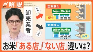 「こんなにあるのビックリ」“令和の米騒動”続く中…新米が大量入荷、「ある店」「ない店」違いは？【Nスタ解説】｜TBS NEWS DIG
