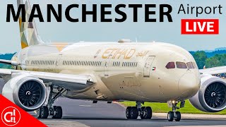🔴 LIVE | Manchester Airport - Plane Spotting