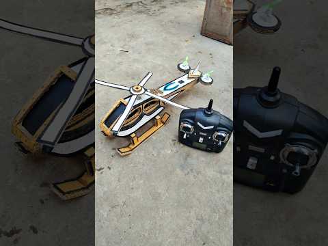 How To Make RC Quadcopter Helicopter DIY #video #shorts